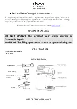 Предварительный просмотр 4 страницы Livoo DOD159 Quick Start Manual