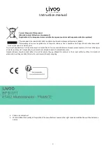 Предварительный просмотр 9 страницы Livoo DOH109 Instruction Manual