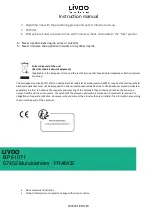 Preview for 7 page of Livoo DOH121 Instruction Manual