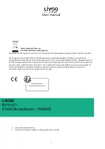 Предварительный просмотр 8 страницы Livoo DOH123 User Manual