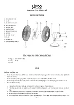 Предварительный просмотр 6 страницы Livoo DOM269 Instruction Manual