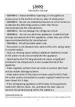 Предварительный просмотр 5 страницы Livoo DOM367 Instruction Manual
