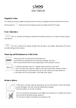 Preview for 6 page of Livoo DOM383 User Manual