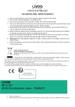 Preview for 12 page of Livoo DOM385 Instruction Manual