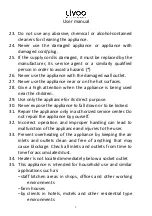 Предварительный просмотр 4 страницы Livoo DOM398 User Manual