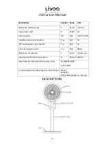 Предварительный просмотр 6 страницы Livoo DOM412 Instruction Manual