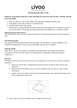 Предварительный просмотр 9 страницы Livoo DOM428 Instructions For Use Manual