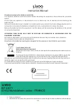 Предварительный просмотр 15 страницы Livoo DOM449 Instruction Manual