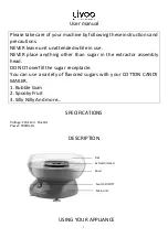 Предварительный просмотр 5 страницы Livoo DOP136 User Manual