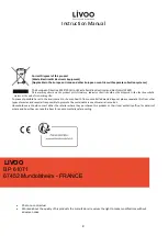 Предварительный просмотр 9 страницы Livoo DOP137 Instruction Manual