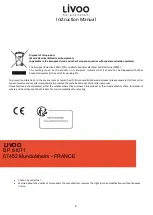 Preview for 10 page of Livoo DOP149 Instruction Manual