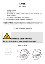 Предварительный просмотр 4 страницы Livoo DOP176 User Manual