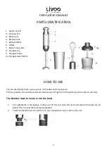 Предварительный просмотр 5 страницы Livoo DOP197 Instruction Manual