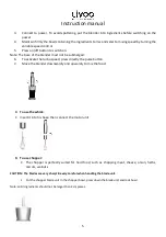 Предварительный просмотр 6 страницы Livoo DOP197 Instruction Manual