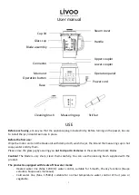 Предварительный просмотр 6 страницы Livoo DOP212 User Manual