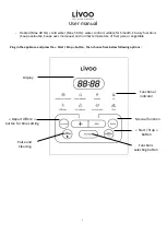 Предварительный просмотр 7 страницы Livoo DOP212 User Manual