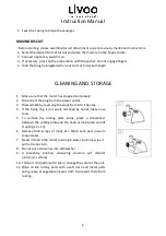 Предварительный просмотр 9 страницы Livoo DOP224 Instruction Manual