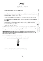 Предварительный просмотр 6 страницы Livoo DOP227 Instruction Manual