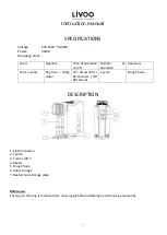 Preview for 5 page of Livoo DOP228 Instruction Manual