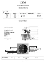 Preview for 6 page of Livoo DOP234 Instruction Manual