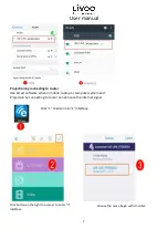 Предварительный просмотр 8 страницы Livoo DV149 User Manual