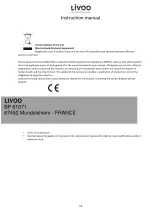 Предварительный просмотр 20 страницы Livoo GB4000F Instruction Manual