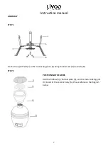 Предварительный просмотр 8 страницы Livoo KAMADO DOC283 Instruction Manual