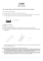 Предварительный просмотр 3 страницы Livoo LH102 User Manual