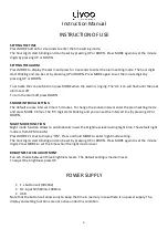 Preview for 3 page of Livoo RV149 Instruction Manual