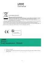 Предварительный просмотр 6 страницы Livoo SA111 User Manual