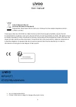 Предварительный просмотр 5 страницы Livoo SA116 User Manual