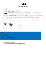 Предварительный просмотр 6 страницы Livoo TEA184 Instruction Manual