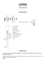 Preview for 3 page of Livoo TEA260 User Manual