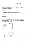 Preview for 4 page of Livoo TEA260 User Manual