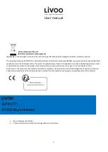 Preview for 8 page of Livoo TEA260 User Manual