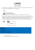 Предварительный просмотр 4 страницы Livoo TEA278 User Manual