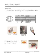 Предварительный просмотр 8 страницы Livorsi TTK1050EL Installation Manual