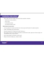 Предварительный просмотр 11 страницы Livpure Envy User Manual