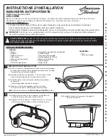 Предварительный просмотр 9 страницы LIXIL American Standard 2764 Series Installation Instructions Manual