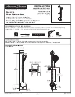 LIXIL American Standard Spectra 9238759 Series Installation Instructions предпросмотр