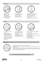 Предварительный просмотр 2 страницы LIXIL SATO TAP Instruction Manual