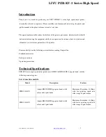 Preview for 2 page of LIYU DMS PZR3204-KV-1 Operation Manuals