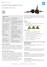 LK 816 ThermoKit E Eco Instruction Manual preview