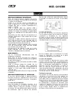 Preview for 7 page of LK G815BM Instructions For Assembly And Use