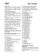 Preview for 8 page of LK G815BM Instructions For Assembly And Use