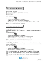 Preview for 14 page of LK ICS-RF8 Assembly Instructions Manual