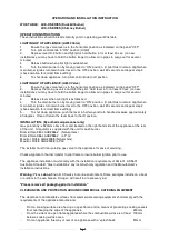 Предварительный просмотр 3 страницы LKK Wok Series User Manual & Servicing Instructions