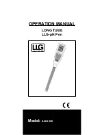 Предварительный просмотр 1 страницы LLG LLG-pH Pen 6.263 690 Operation Manual