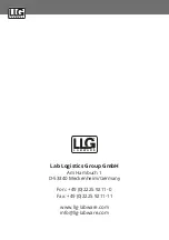 Preview for 12 page of LLG uniPERISTALTICPUMP 3 Instruction Manual