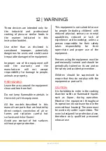 Preview for 25 page of LLK Da Vinci LLKDV13 Use And Maintenance